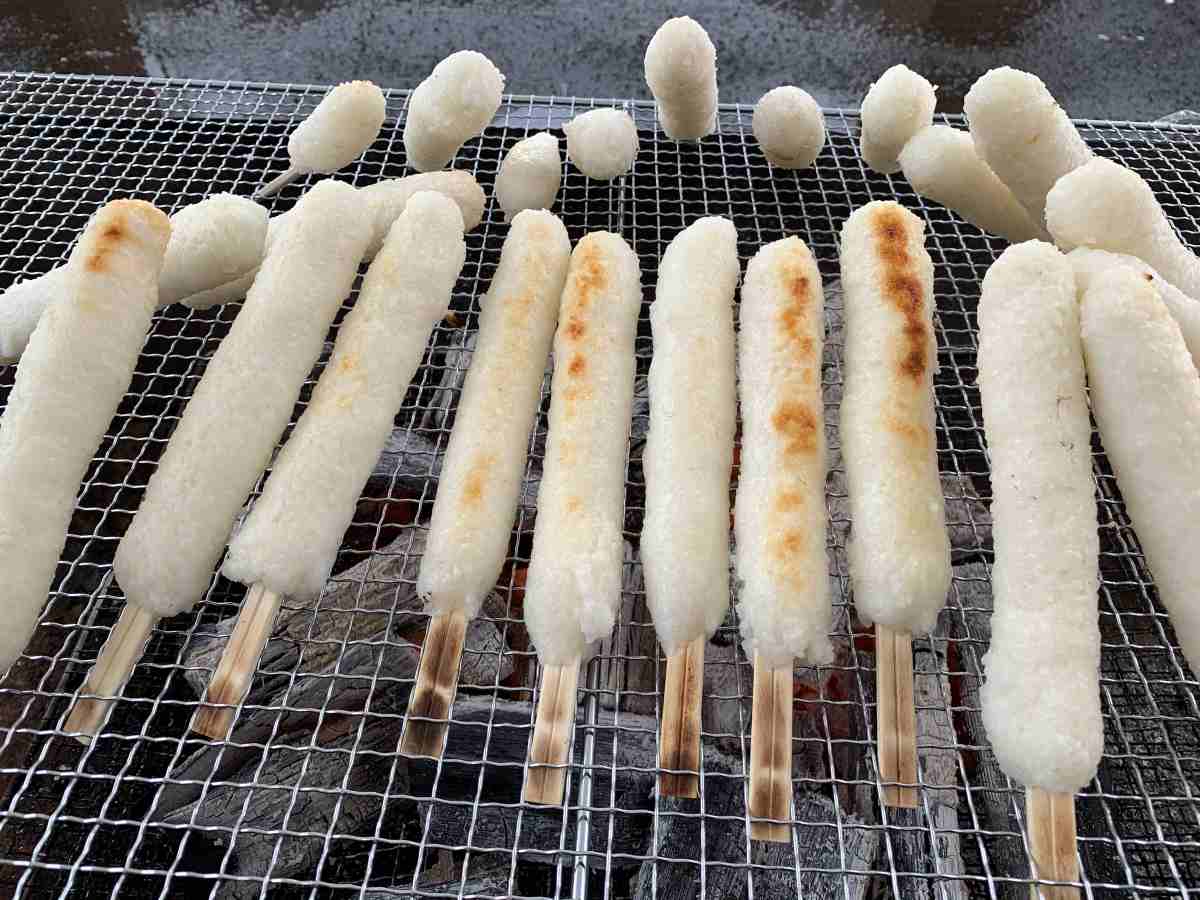 手作り『きりたんぽ汁』・・・大好評！！